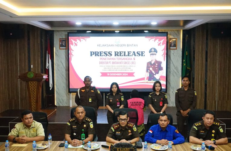Eks Direktur PT Bintan Inti Sukses Ditetapkan Sebagai Tersangka Kasus Dugaan Korupsi Keuangan Perusahaan