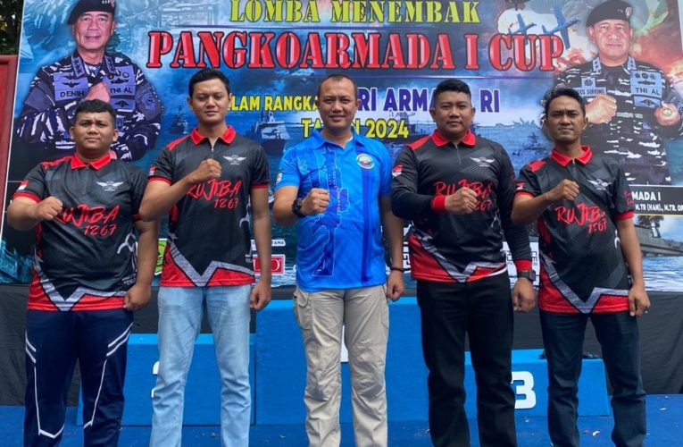 Rutan Tanjungpinang Berpartisipasi dalam Lomba Menembak Pangkoarmada I Cup