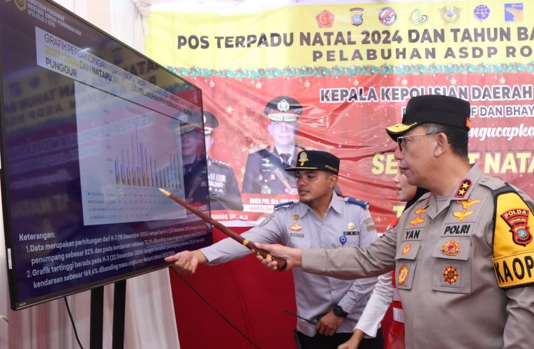 Kapolda Kepri Tinjau Pos Terpadu Operasi Lilin Seligi 2024 di Pelabuhan Batam
