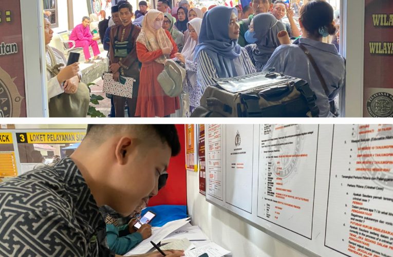 Pemberkasan SKCK untuk PPPK 2024 Dipadati Ratusan Pemohon, Sat Intelkam Sediakan Empat Tenda Tambahan