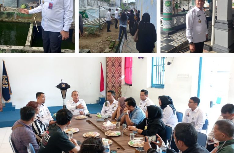 Rutan Tanjungpinang Dukung Ketahanan Pangan, Panen Pertanian dan Perikanan Setiap Bulan