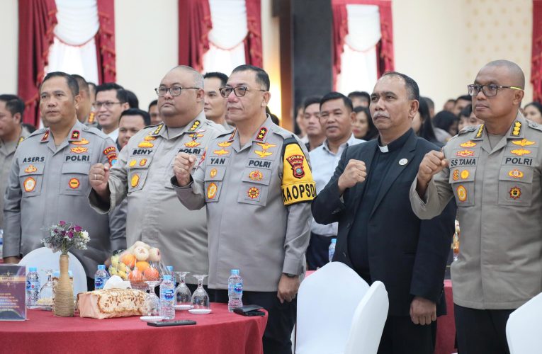 Perayaan Natal Oikumene Polda Kepri: Momentum Mempererat Kasih dan Persatuan Antarumat Beragama