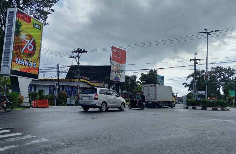Traffic Light di Tanjungpinang Padam Akibat Korsleting, Lalu Lintas Semrawut