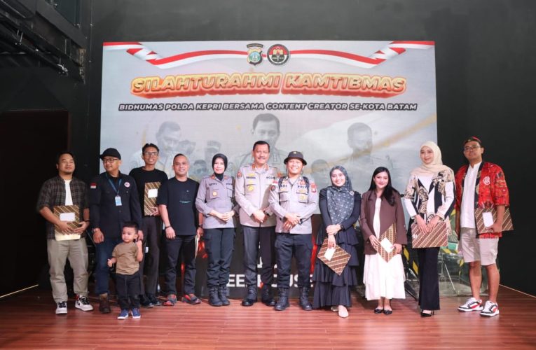 Bidhumas Polda Kepri Gandeng Konten Kreator untuk Jaga Kamtibmas dan Promosi Pariwisata Kepri