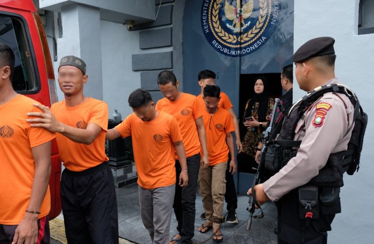 32 Warga Binaan Rutan Tanjungpinang Dipindahkan ke Lapas untuk Pembinaan Lanjutan