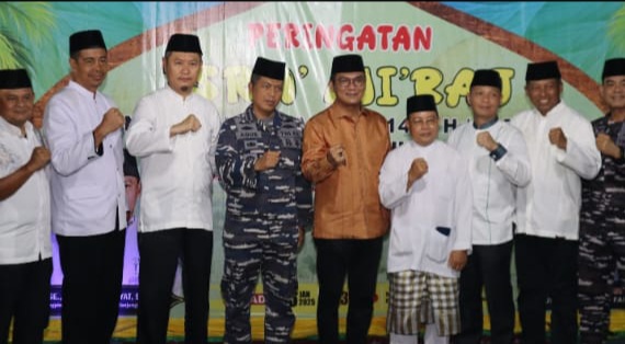 Kapolresta Tanjungpinang Ikuti Acara Isra Mi’raj 1446 H di Pulau Penyengat