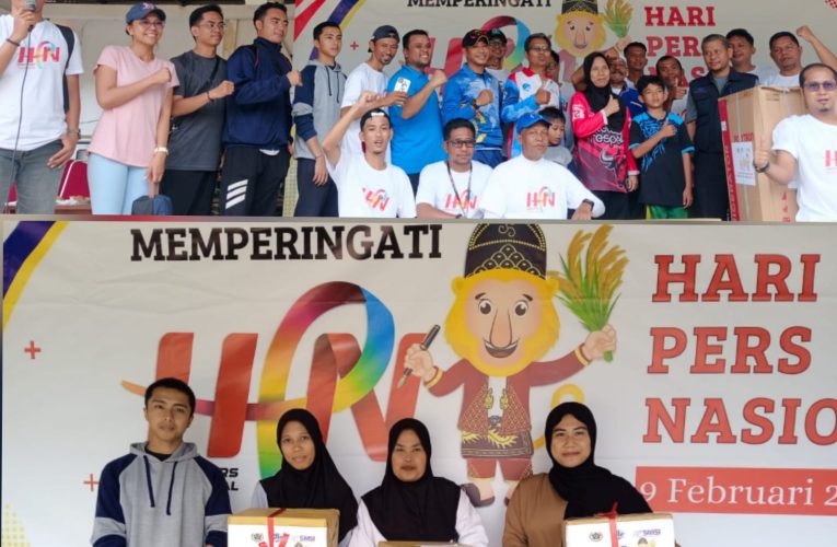 Antusiasme Warga Anambas Meriahkan Jalan Santai Sempena Hari Pers Nasional 2025