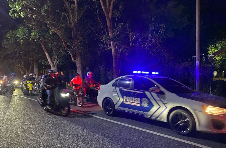 Polresta Tanjungpinang Gelar Patroli Cegah Balap Liar, Amankan 10 Kendaraan