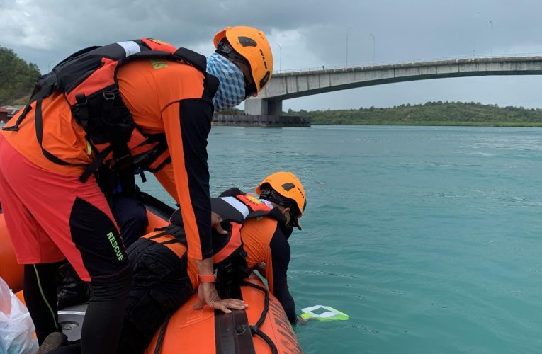 Seorang Pria Terjun dari Jembatan 4 Barelang Kota Batam