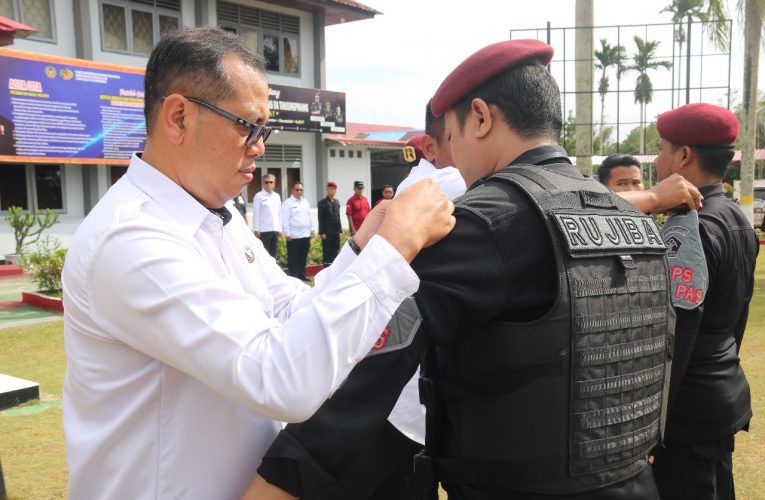 Pengukuhan Tim Satops Patnal UPT Pemasyarakatan Tanjungpinang-Bintan Tahun 2025, Penguatan Keamanan dan Kepatuhan di Rutan dan Lapas