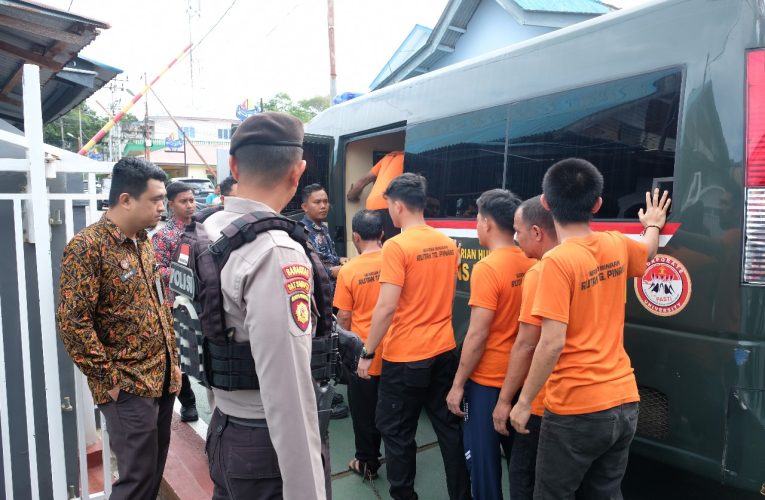Pemindahan Warga Binaan Rutan Tanjungpinang untuk Pembinaan Lanjutan