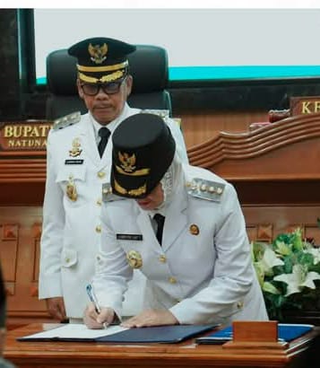 Cen Sui Lan Luncurkan Visi Baru untuk Kabupaten Natuna pada Pidato Pertama sebagai Bupati