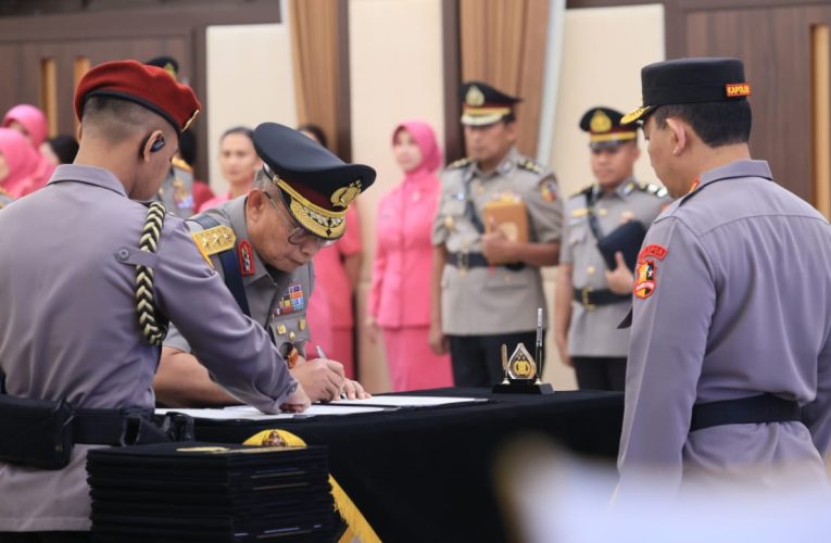 Kapolri Pimpin Sertijab Pejabat Polri, Kadivhumas: “Rotasi untuk Perkuat Kinerja Institusi”