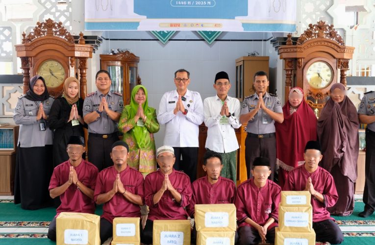 Pesantren Ramadhan 1446 H di Rutan Kelas I Tanjungpinang Resmi Ditutup, WBP Dapat Pembinaan Agama dan Perlombaan