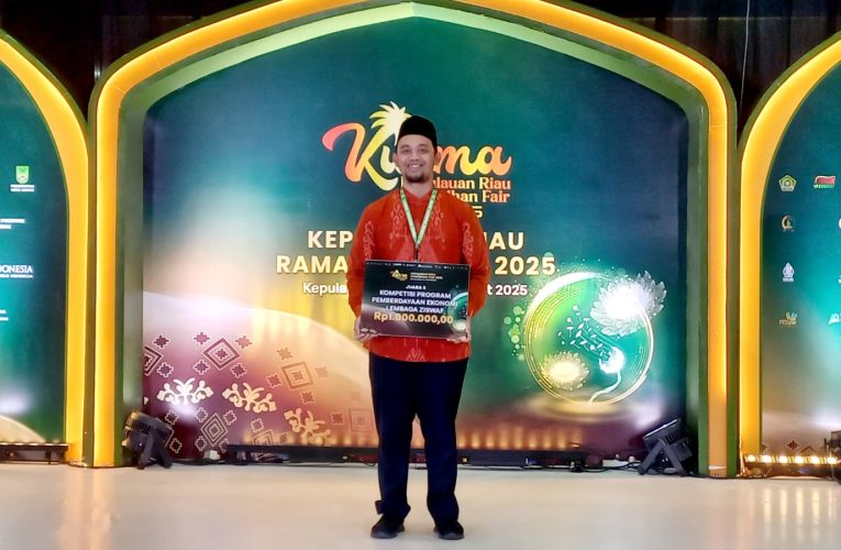 LAZNAS Yakesma Kepulauan Riau Raih Juara 3 dalam Kompetisi Pemberdayaan Ekonomi Lembaga ZISWAF pada Kepulauan Riau Ramadhan Fair 2025