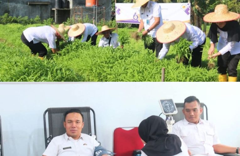 Lapas Kelas IIA Tanjungpinang Wujudkan Kemandirian dan Kepedulian Melalui Pertanian dan Donor Darah