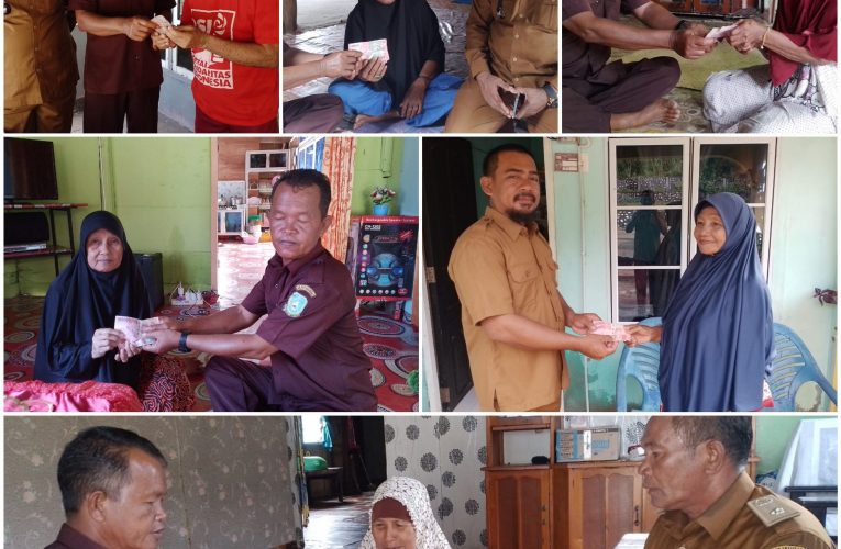 Pemerintah Desa Keramut Salurkan BLT-DD April 2025 Secara Door to Door kepada 18 KPM