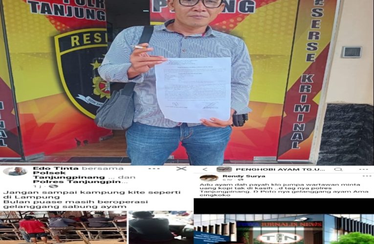 Pemilik Media Tinta Jurnalis News Laporkan Dua Akun Facebook ke Polisi Terkait Pencemaran Nama Baik