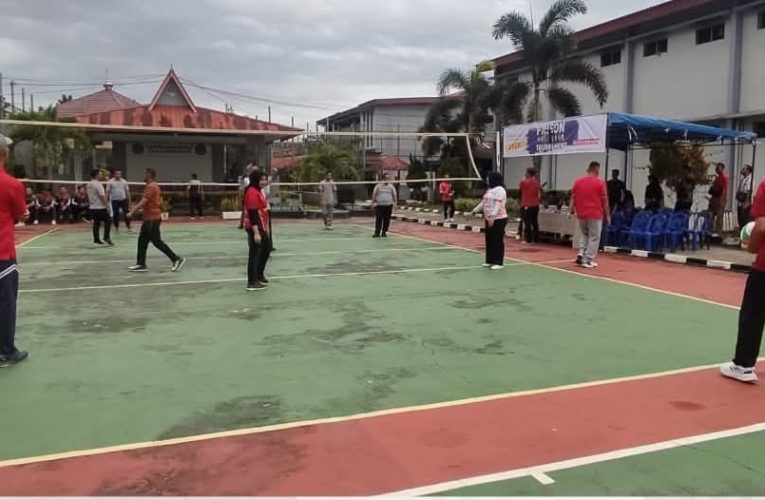 Lapas Narkotika Tanjungpinang Gelar Prison Guard Volleyball Tournament 2025 Sambut Hari Bhakti Pemasyarakatan ke-61