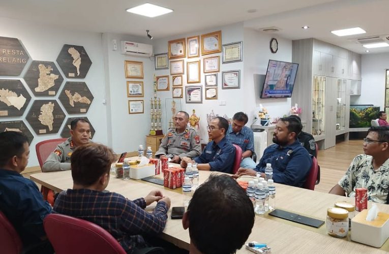 PWI Kepri dan PWI Persiapan Batam Silahturahmi dengan Kapolresta Barelang Jelang Konferkot