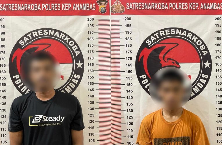 Miliki Sabu, Dua Oknum Honorer PLN Tarempa Ditangkap Satresnarkoba Polres Anambas