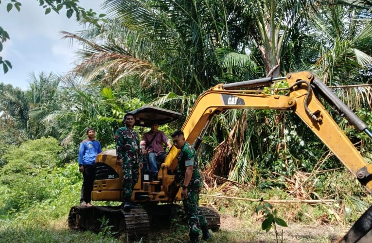 Pra-TMMD ke-124 Kodim 0315/Tanjungpinang Capai 33% Pembukaan Jalan di Lingga