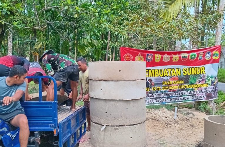 TMMD ke-124 Kodim 0315/Tanjungpinang Tuntas Buka Jalan Baru di Lingga, Progres Fisik Capai 100%