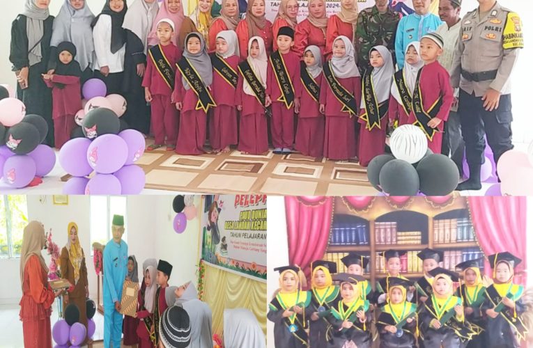 Meriah dan Haru, Pelepasan Siswa-Siswi PAUD Dunia Anak Desa Landak Tahun Ajaran 2024/2025