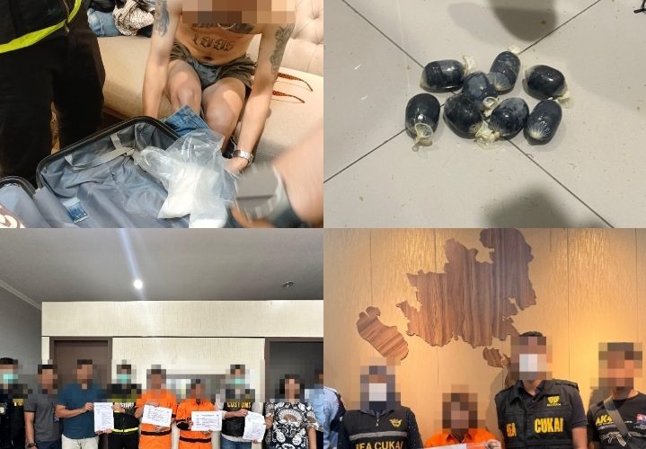 Bea Cukai Batam Gagalkan Tiga Penyelundupan Sabu di Bandara Hang Nadim: Total 1,9 Kg Diamankan