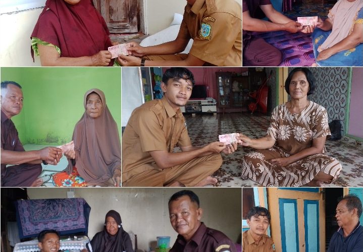 Desa Keramut Salurkan BLT-DD Bulan Mei 2025 kepada 18 KPM Secara Door to Door