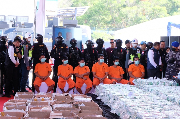 Operasi Gabungan Gagalkan Penyelundupan 2 Ton Sabu, Terbesar Sepanjang Sejarah Indonesia