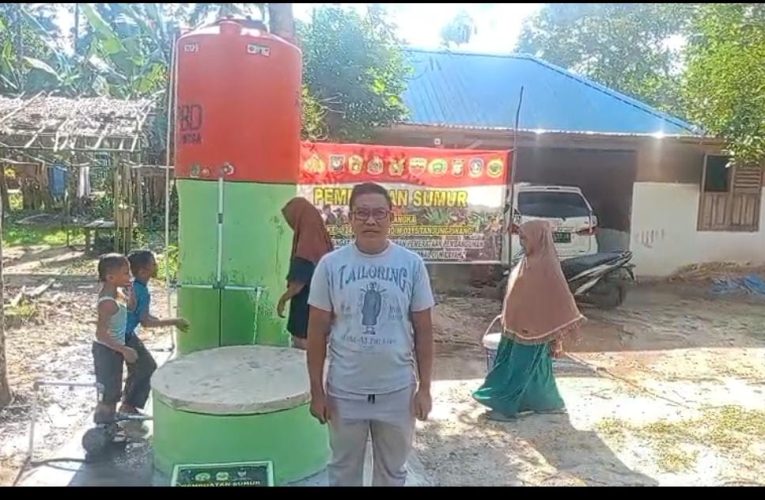 Warga Desa Kerandin dan Musai Apresiasi Pembangunan Sumur oleh Satgas TMMD Ke-124