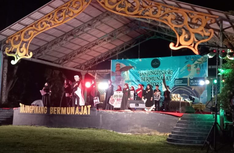 Tanjungpinang Bermunajat Resmi Ditutup Meriah, Tekankan Nilai Kebersamaan dan Doa untuk Palestina