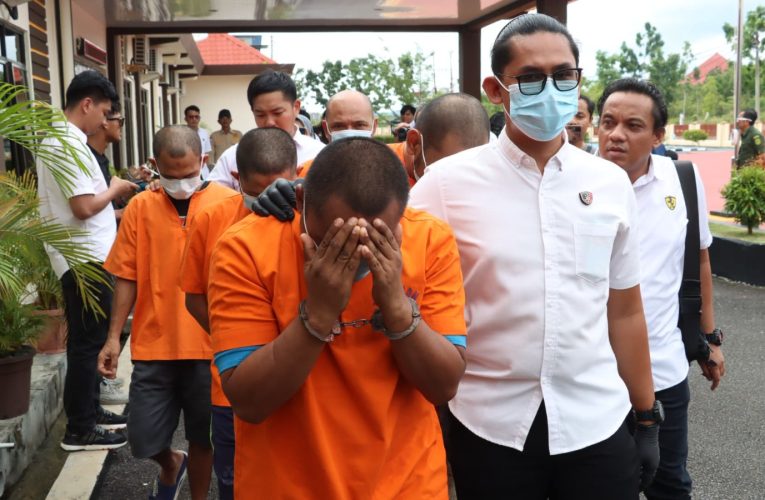 Satresnarkoba Polres Bintan Selamatkan 2.873 Jiwa dari Ancaman Narkoba, 5 Tersangka Diamankan