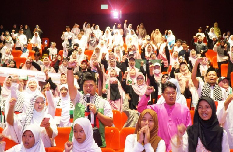NOBAR “Hayya 3: GAZA” di Tanjungpinang: Aksi Solidaritas untuk Palestina yang Viral dan Menyentuh Hati