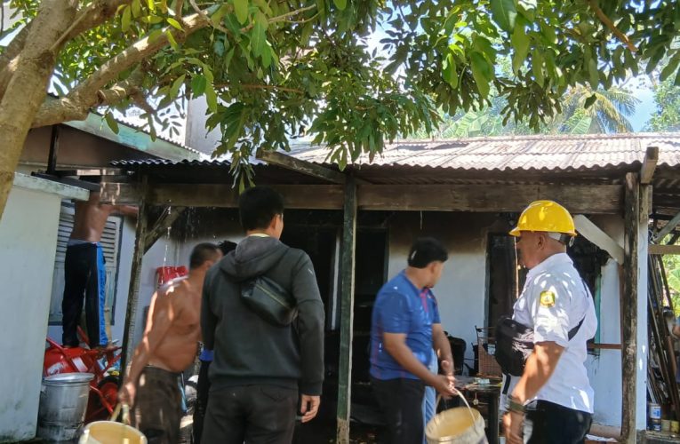 Kebakaran di Kampung Bulang Hanguskan Rumah Warga, Diduga Akibat Korsleting Listrik