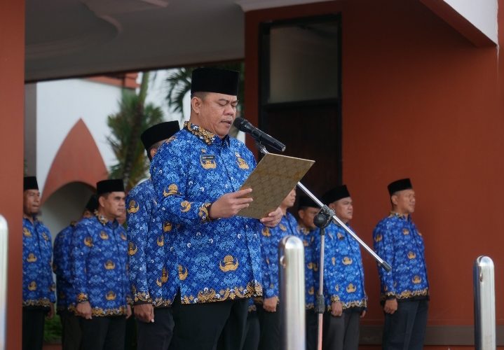 Peringati Hari Lahir Pancasila, Sekda Bintan Ajak ASN Perkokoh Nilai-Nilai Kebangsaan