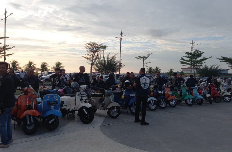 Sunset Scooter Parade 2025 Meriahkan Tanjungpinang, Libatkan Peserta Lokal dan Internasional