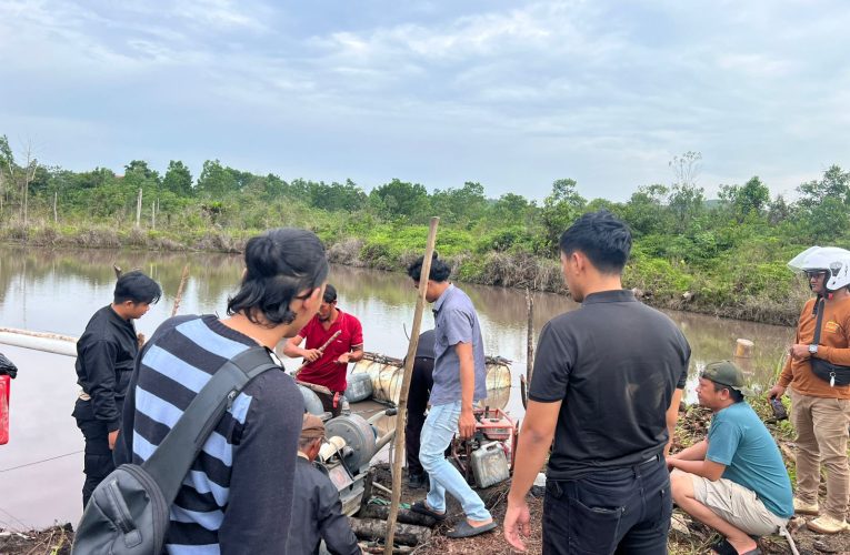 Polres Bintan Gerebek Tambang Pasir Ilegal di Toapaya, Dua Orang Diamankan