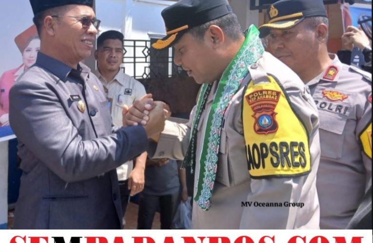 Disambut Hangat Bupati Aneng, Kapolres Anambas yang Baru Tak Kuasa Menahan Haru