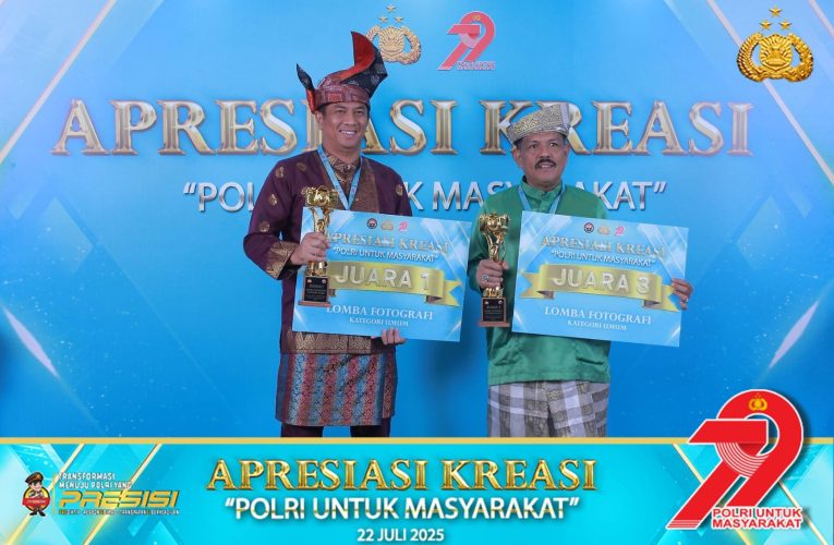 Warga Tanjungpinang Raih Juara Nasional Lomba Fotografi HUT Bhayangkara ke-79, Polresta Tanjungpinang Bawa Harum Daerah