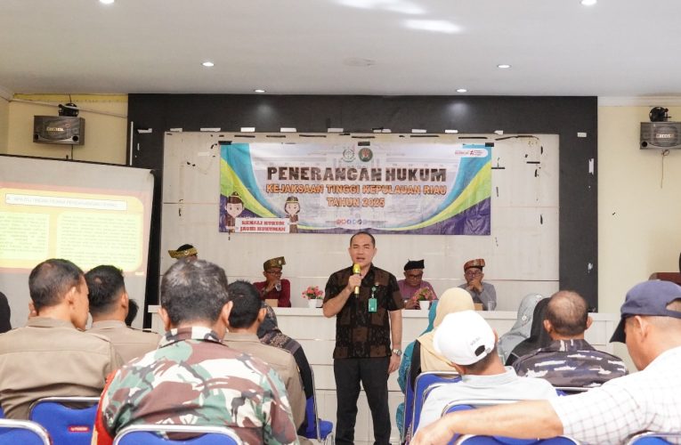 Kejati Kepri Sosialisasikan Pencegahan TPPO kepada Aparatur dan Warga di Tanjungpinang Kota