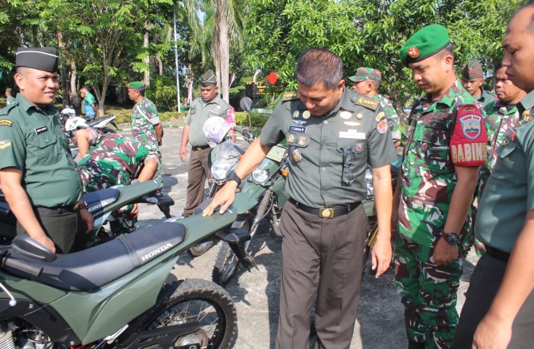 Tim Verifikasi TNI AD Cek Aset, Personel, dan Materil Kodim 0315/Tanjungpinang dalam Rangka Pembentukan Kodam XIX/Tuanku Tambusai
