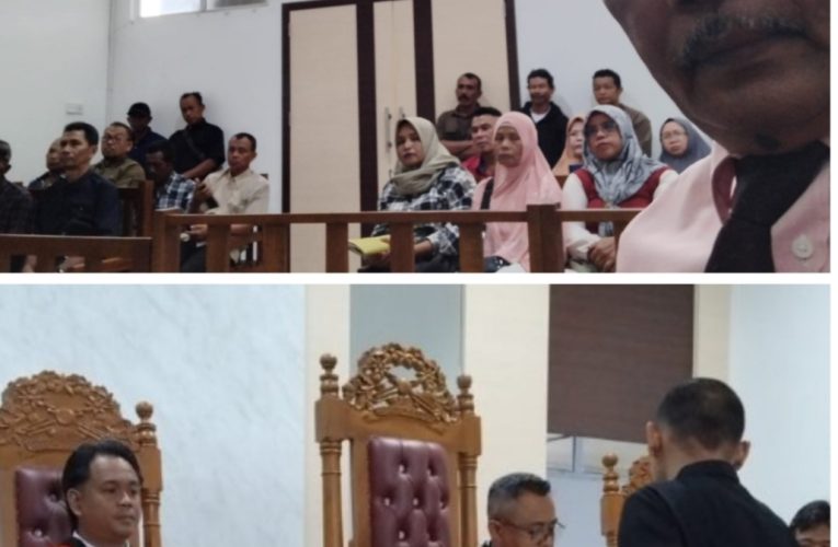 Sidang Gugatan Petani Lome Terkait Pemalsuan Sertifikat Tanah: Tergugat ES Mangkir, Majelis Hakim Jadwalkan Pemanggilan Ulang