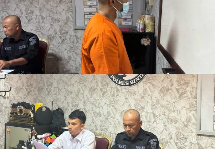 Polres Bintan Ungkap Kasus Narkotika, Amankan 28 Paket Sabu dan Tindak Pelaku