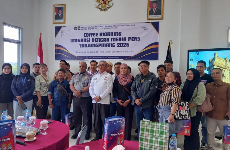 Imigrasi Tanjungpinang dan Media Bersinergi Edukasi Masyarakat Lewat Kolaborasi Informasi