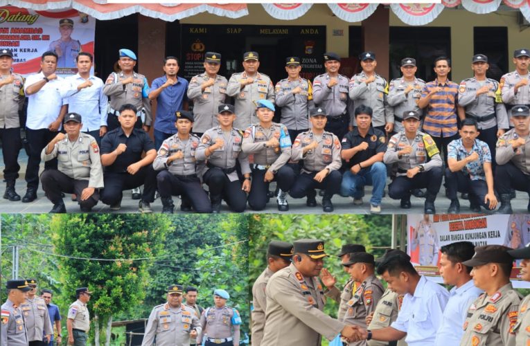 Kapolres Anambas Kunjungi Polsek Palmatak, Dorong Penguatan Layanan dan Kamtibmas