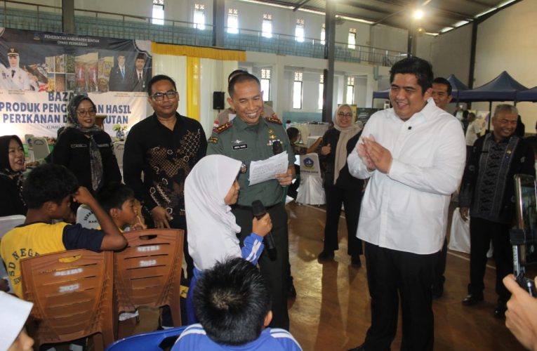 Dandim 0315/Tanjungpinang Hadiri Pembukaan Bazaar Produk Perikanan dan Kelautan di Bintan