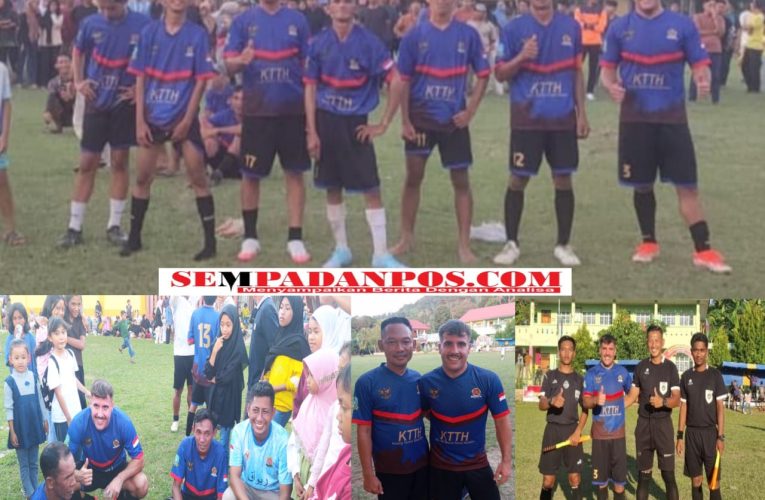 Meriahkan HUT RI ke-80, KTTH United Libatkan Wisatawan Italia di Turnamen Sepak Bola Jemaja