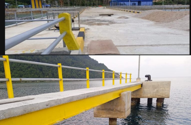 PPK Bungkam, Proyek Pelabuhan Letung Tahap II Senilai Rp31,1 Miliar Terancam Terbengkalai